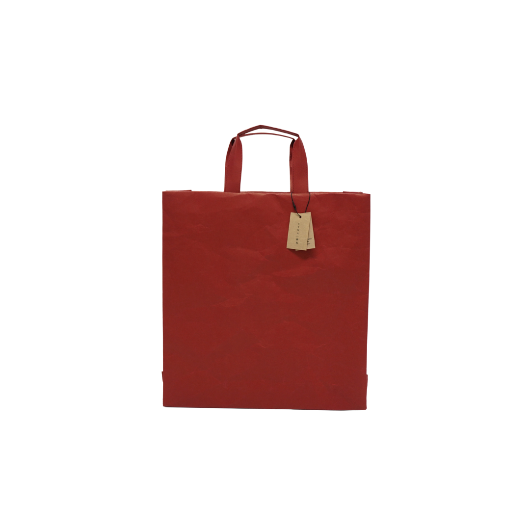 バッグスクエアM レッド Square Bag, M, Red