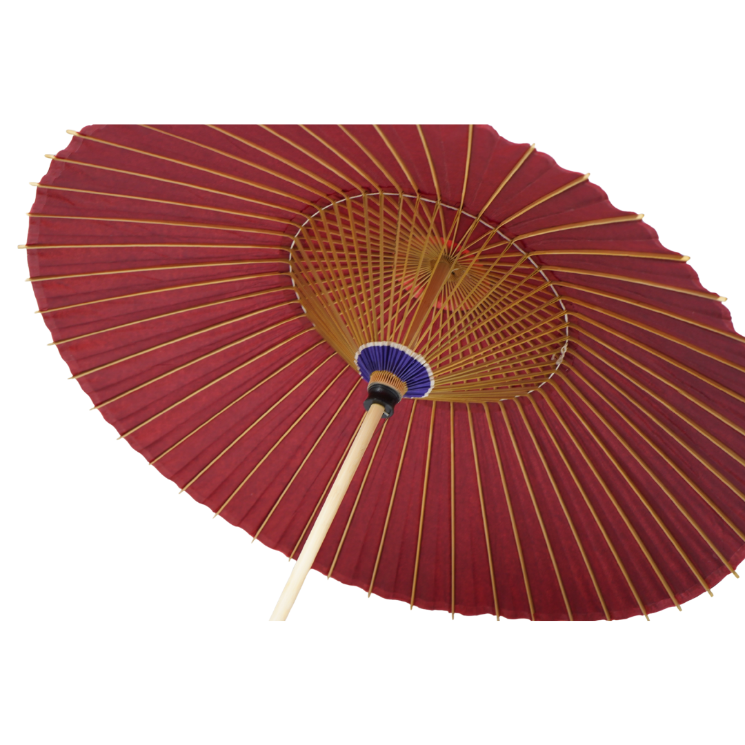 大番傘 赤 48本骨 Large Bangasa Umbrella – Red (48 Ribs)
