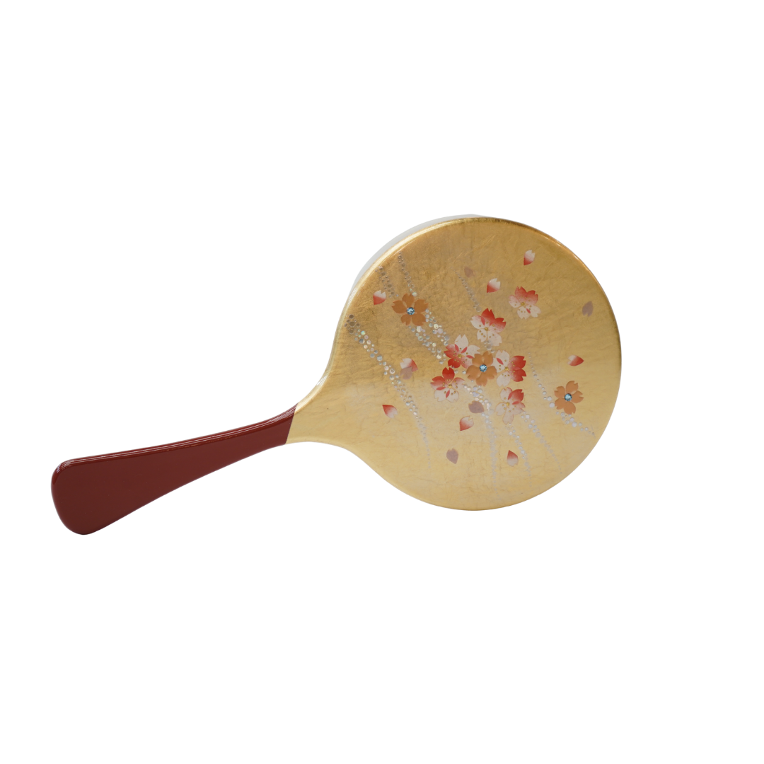 金沢箔 きらり 手鏡 Kanazawa Gold Leaf Hand Mirror – Kirari