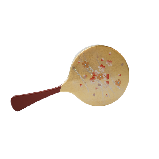 金沢箔 きらり 手鏡 Kanazawa Gold Leaf Hand Mirror – Kirari