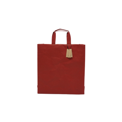 バッグスクエアM レッド Square Bag, M, Red