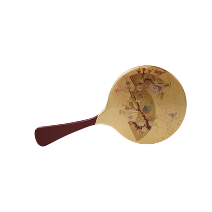 金沢箔 うららか 手鏡 Kanazawa Gold Leaf Hand Mirror – Uraraka