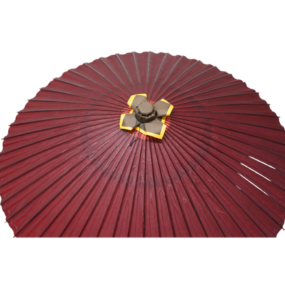 大番傘 赤 48本骨 Large Bangasa Umbrella – Red (48 Ribs)