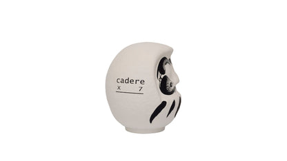 デザイナーズだるま白 5号 Designer Daruma – White, Size 5