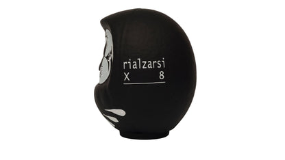 デザイナーズだるま黒 7号 Designer Daruma – Black, Size 7