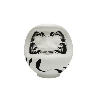 デザイナーズだるま白 5号 Designer Daruma – White, Size 5
