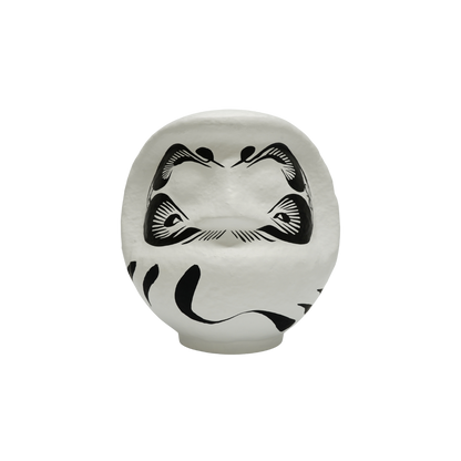 デザイナーズだるま白 5号 Designer Daruma – White, Size 5