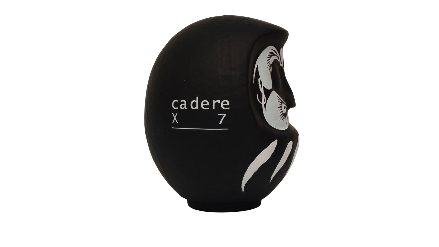 デザイナーズだるま黒 7号 Designer Daruma – Black, Size 7