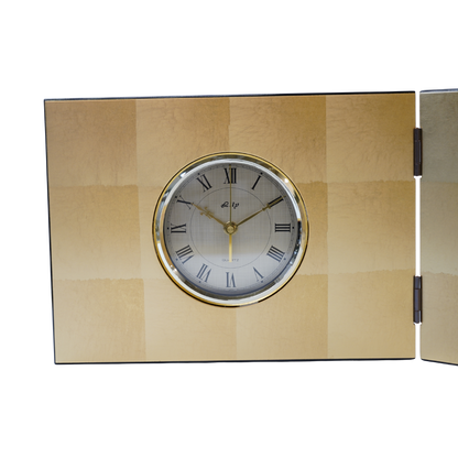 花見鳥 屏風時計 Hanami Tori Folding Screen Clock
